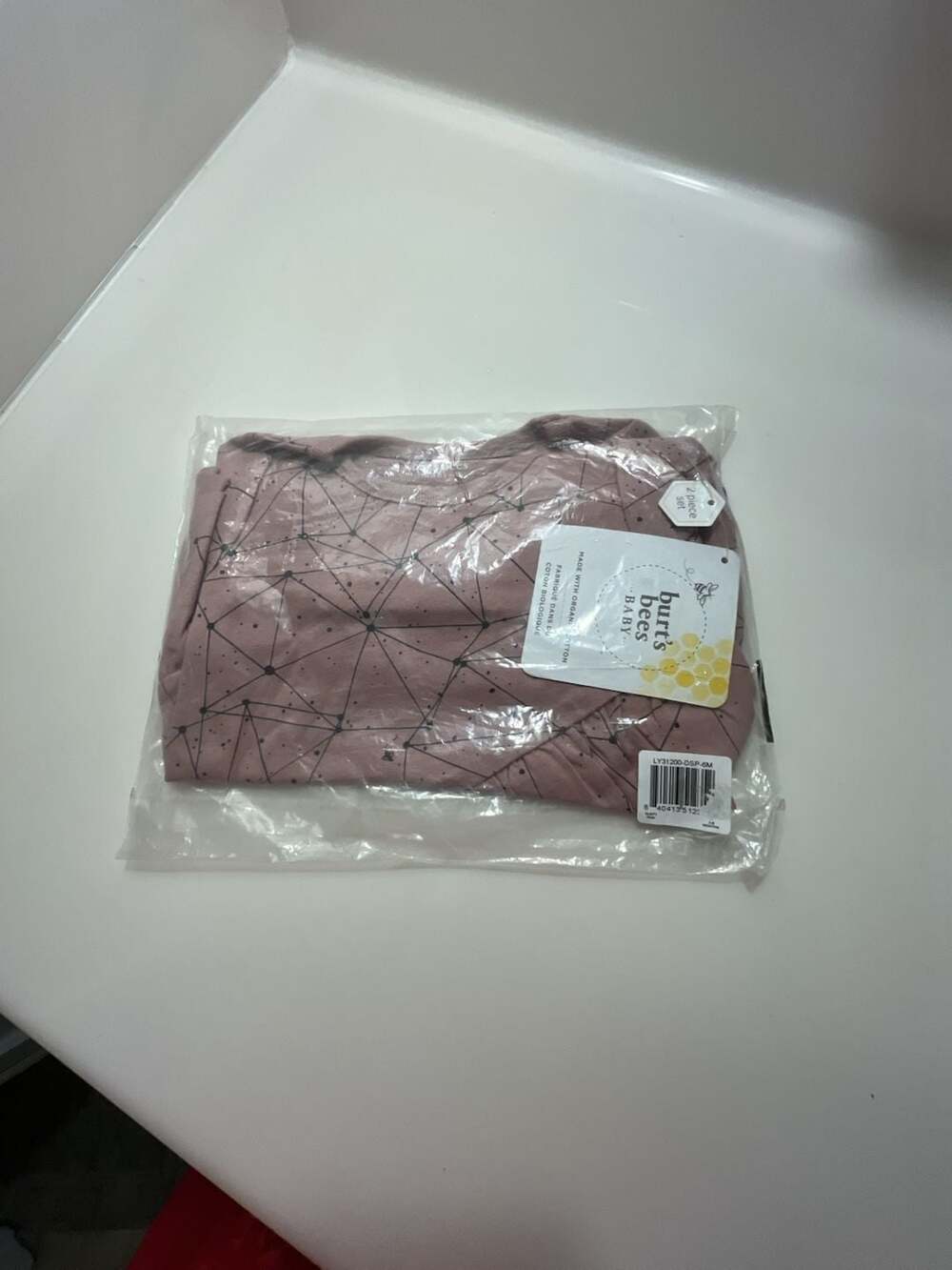 Burt's Bees Baby Organic Cotton 2-Piece Tunic and Leggings Set - Look Up Pattern